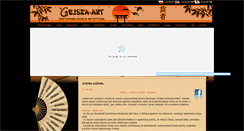 Desktop Screenshot of gejsza-art.pl